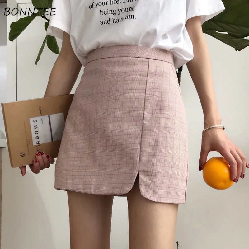 Женские модные юбки трапециевидной формы повседневные универсальные Облегающие