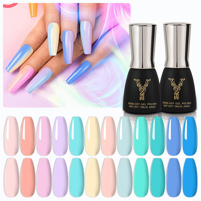 

Гель-лак для ногтей с блестками, 7 мл х 12 бутылок