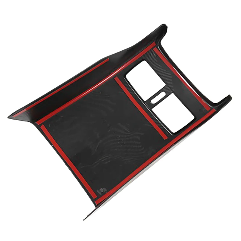 

Carbon Fiber Rear Armrest Air Condition Vent Outlet Frame Cover Trim for Mazda CX-30 CX30 2020 Car Styling