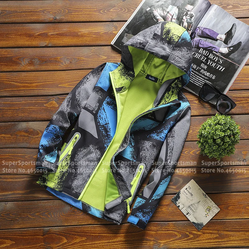 Зимняя флисовая куртка для мальчиков и девочек детская спортивная активного