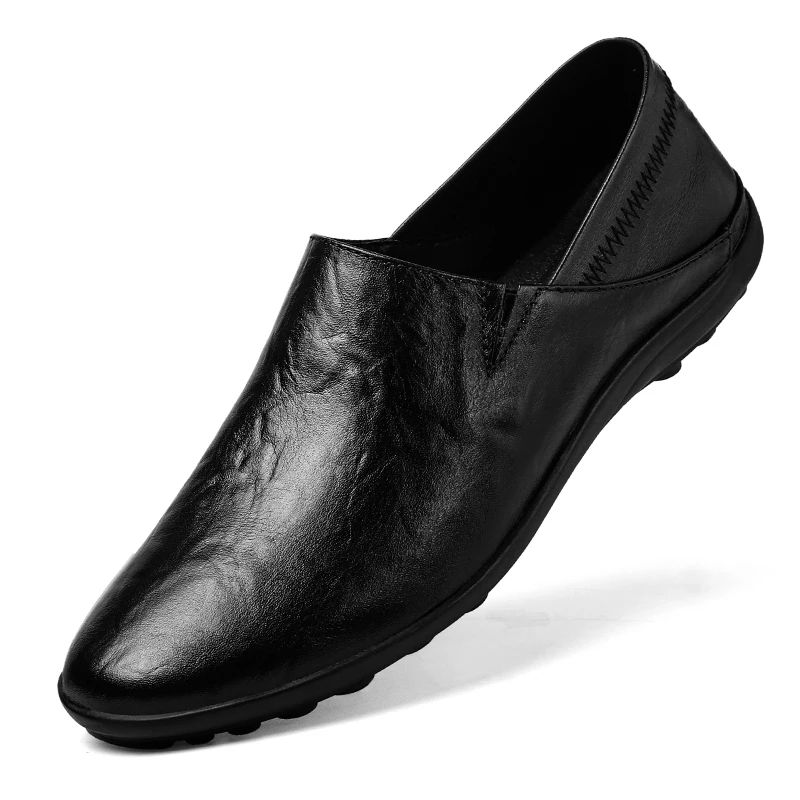 

Casual Fashion Sneakers Black Casual Shoes Man Men Zapatos Informales De Hombre Leather For Sapatos Cuero Loafers Mens Causal