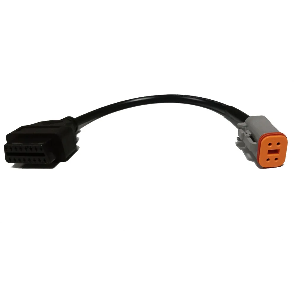 4 16 контактов OBD адаптеры диагностический кабель OBD2 удлинитель для Мотоциклов