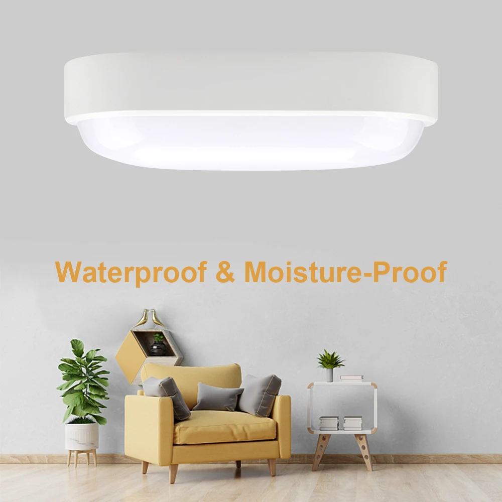 

Потолочный светодиодный светильник, 15 Вт, 20 Вт, влагостойкий, для улицы, сада, ванной