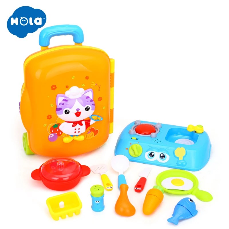 HOLA TOYS 3108 детские игрушки для детей Дорожный чемодан пикника | Игрушки и хобби