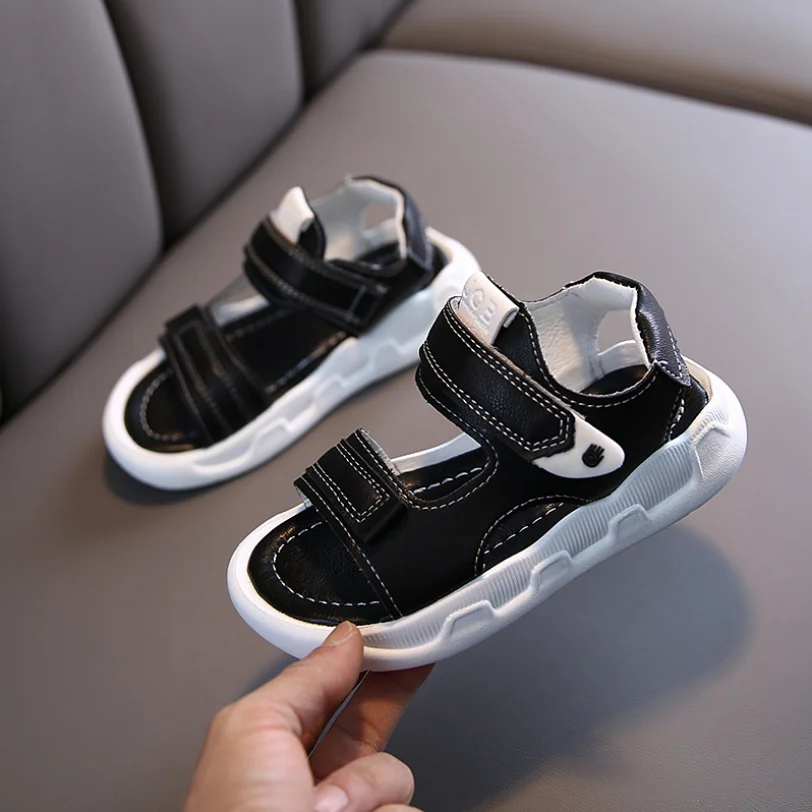 Детские сандалии с открытым носком пляжные ортопедические для мальчиков размер