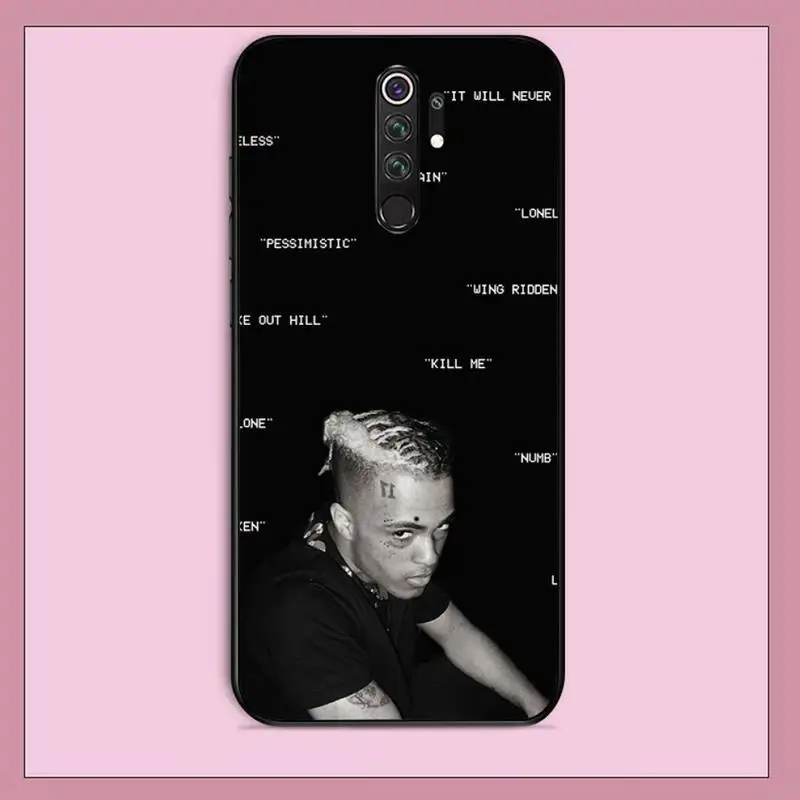 TOPLBPCS Rap Singer Xxxtentacion силиконовый черный чехол для телефона RedMi note 9 4 5 6 7 5a 8 pro max 4X 5A