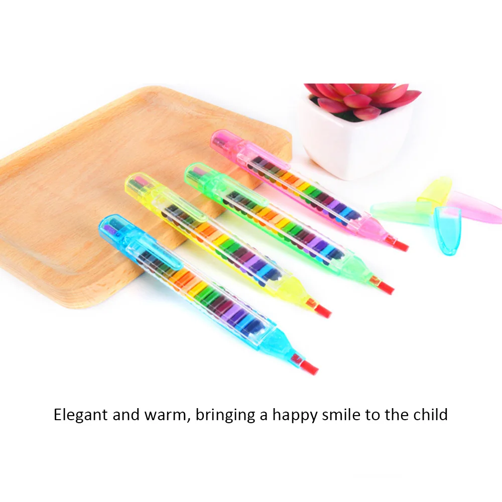 

Ручка Пастельная для граффити, милый креативный цветной карандаш для рисования, студенческие принадлежности, 20 C0olors/a