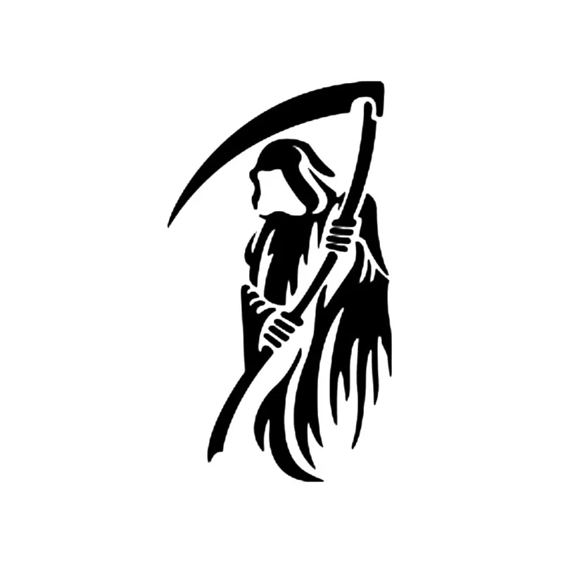 

Car window decal outdoor sticker awesome wicked grim reaper death evil Vinyl Hobby Car Bumper Sticker