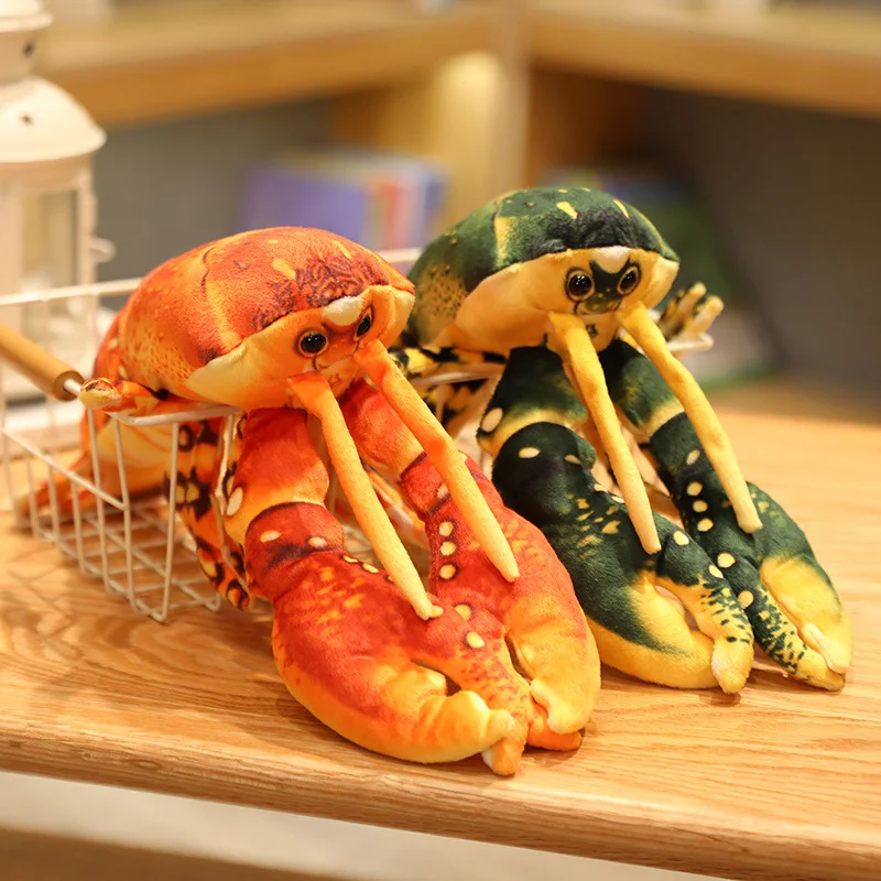 

Giant Simulation Lobster Plush Toy Stuffed Sea Animal Fish Lobster Doll Funny Sleeping Pillow Cushion Children Gift