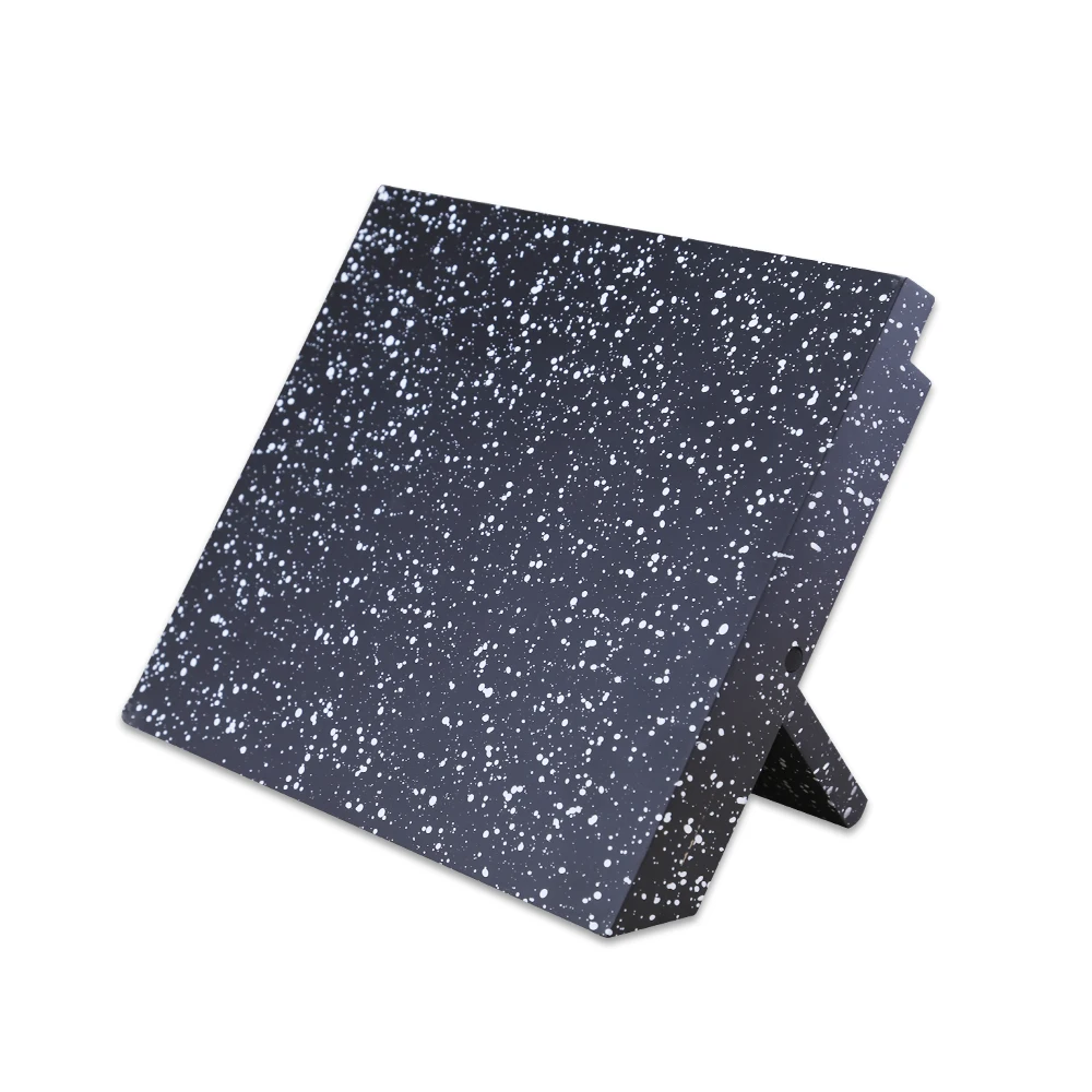 

Xyj Magnetic Kitchen Knife Holder Wooden Knives Block Display Stylish Marbled Magnetic Stand Ideal for Stainless Steel Knife