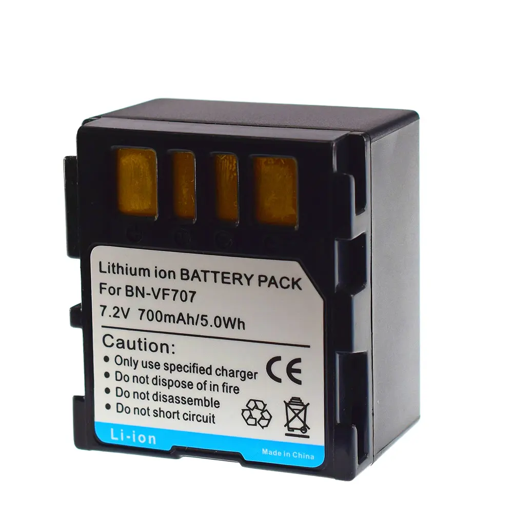 BN-VF707 BN-VF707U BN-VF707UE BN-VF707US Батарея для JVC GR-D247EK GR-D250EK EK GZ-MG21 GZ-MG37 NW GZ-D240 GR-X5 - купить по