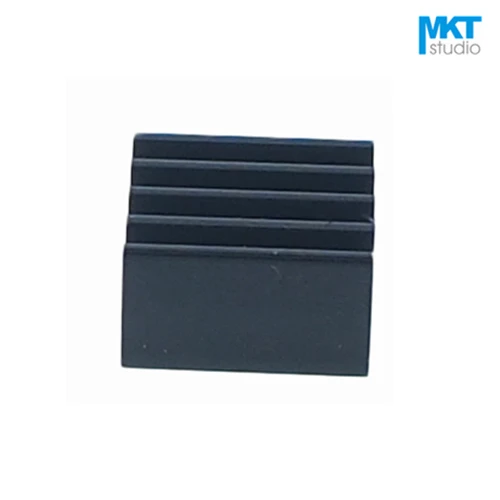 

100Pcs Black 8.8mmx8.8mmx5mm Aluminum Cooling Fin Radiator Heat Sink For TO-3P, MOS, IC, Amplifier, Power