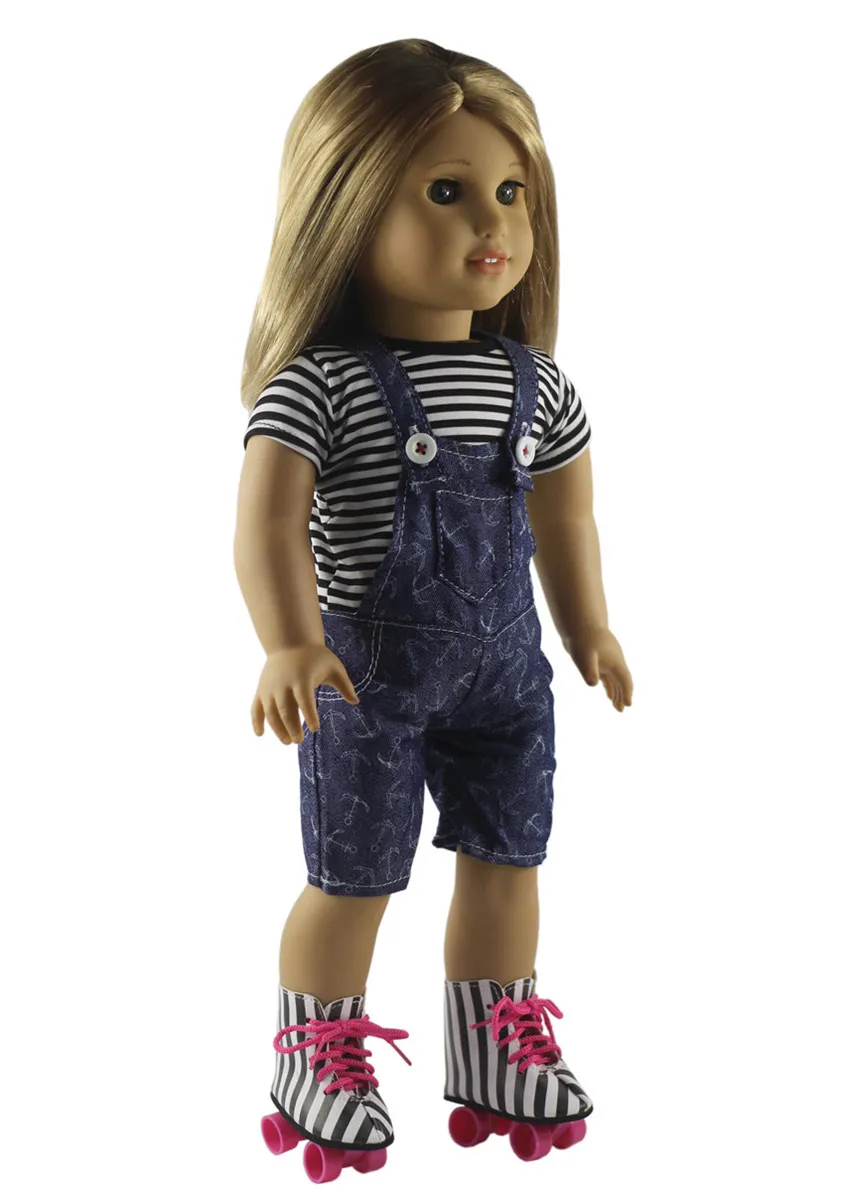 Модная Кукла комплект одежды игрушка одежда наряд для 18 дюймовой американской
