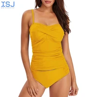 womens split belly covering swimsuit 2 piece pullover sling one piece swimsuit sex sexy open back sling