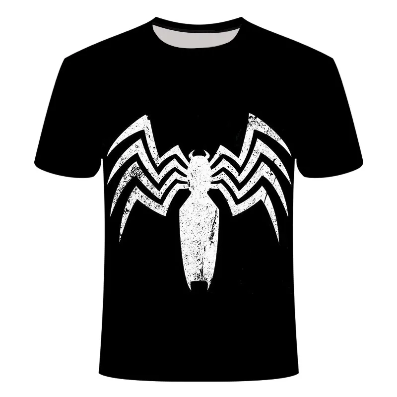 TX134 New Men/women T Shirts Venom Compression Shirt 3D Printed Summer Short Sleeve avenger sweatshirt gym hiphop large size 6XL - Цвет: TX134