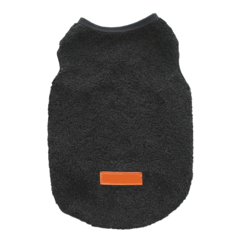 Зимняя одежда для собак Теплая Флисовая щенков мягкая куртка маленьких и средних