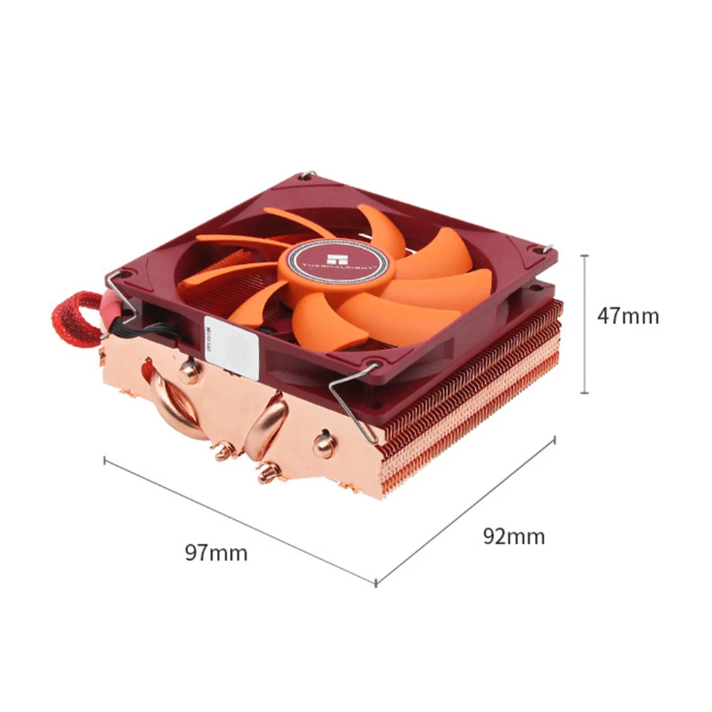 

AXP-90/I FULL 4 Heatpipes A4 PC Case CPU Air Cooler Radiator MINI ATX HTPC CPU Cooling Fan For Intel LGA 115X 1155 1156 AMD AM4