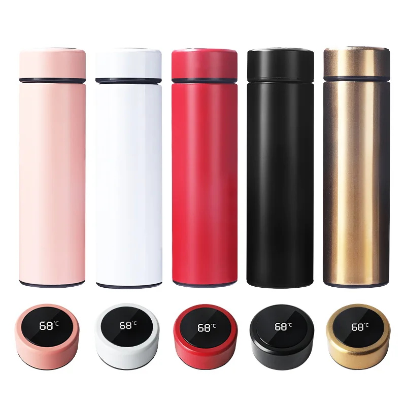 

Intelligent Thermos Coffee Mug Stainless Steel Travel Car Tumbler Temperature Display Thermal Mug Vacuum Flask Water Bottle