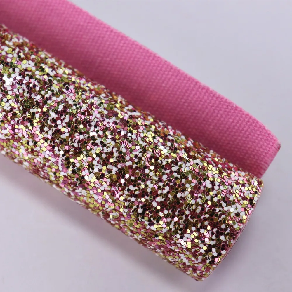 Объемная блестящая ткань с розовой подкладкой для волос 30 см х | Дом и сад