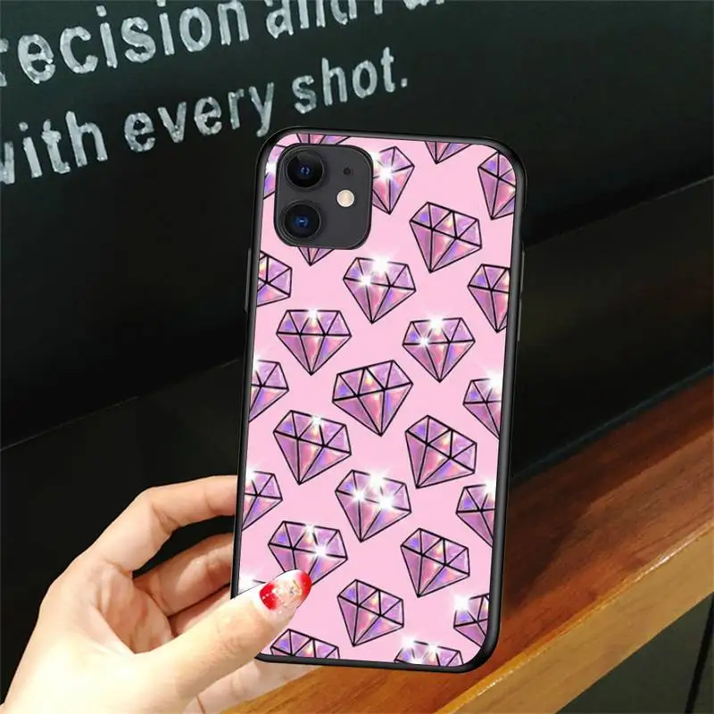 

Beautiful Cartoon Crystal Diamond Phone Case For Iphone 6 6s 7 8plus X Xr 11 12 Mini Pro Max Cover Fundas Coque
