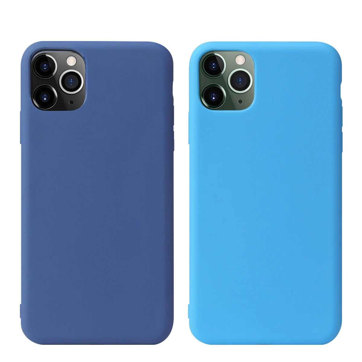 Для IPhone 11 Pro Max чехол, силиконовый,, карамельный цвет, тонкий, мягкий, TPU, задняя крышка для Apple IPhone X XS Max XR 7 8 6S Plus