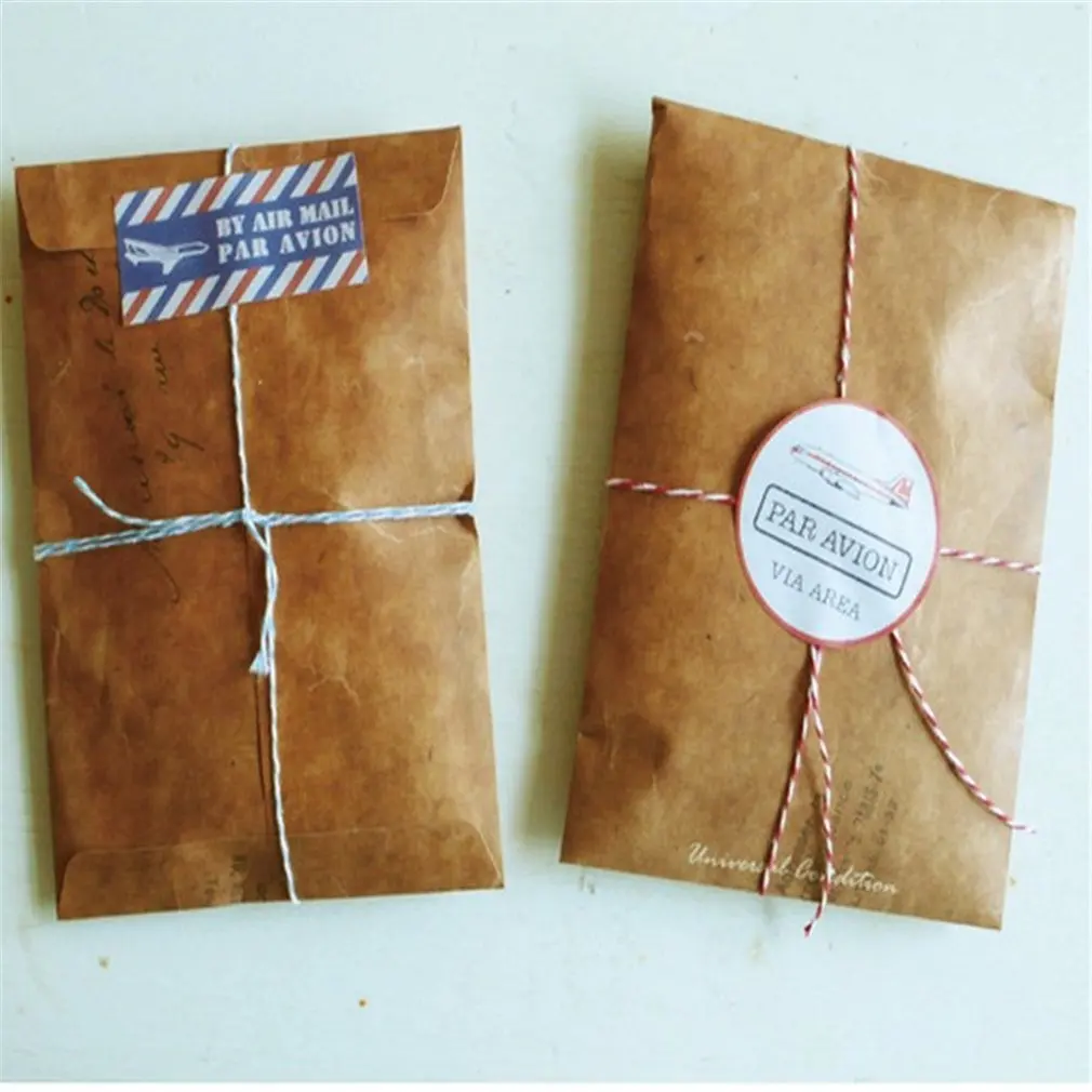 1 шт. винтажный уникальный дизайн крафт-бумага открытка поздравительная День