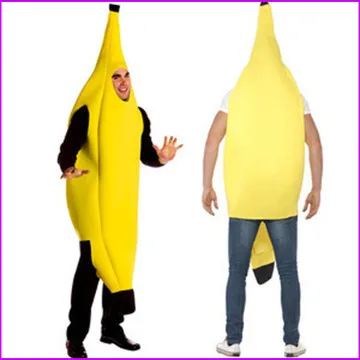 

Adult Men Kids Carnival Clothing Cosplay Fancy Dress Funny Sexy Banana Costume Novelty Halloween Christmas Party Funny Cosplay