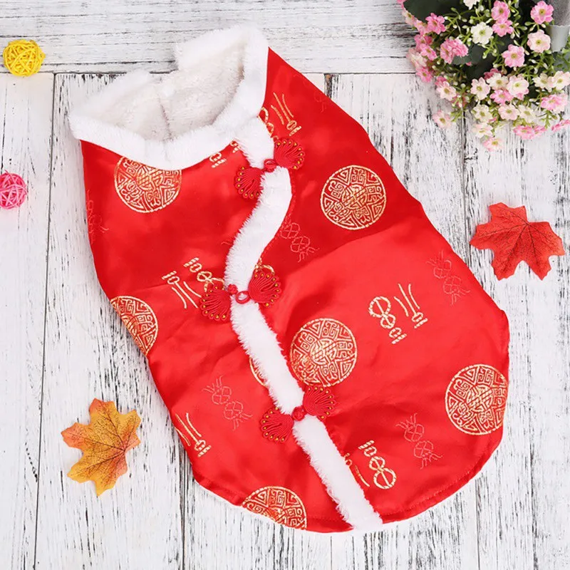 Шелковая одежда для собак Tang мягкая теплая зимняя пальто без рукавов Весенняя