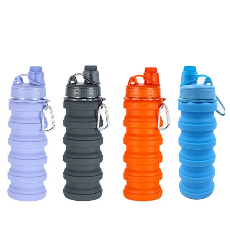 Новая силиконовая Выдвижная чашка складная для воды камуфляжный спортивный
