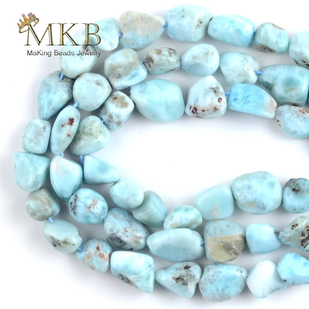 8-10 мм нестандартные бусины из натурального лиримарного камня синего Агата для