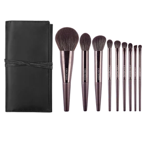 9 шт.компл. высокое качество макияж кисти для пудры скульптуры хайлайтер тени для век кисти для макияжа в комплекте складок кисти для бровей