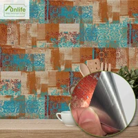 funlife%c2%ae 20x10cm rusty pattern wall sticker easy to clean waterproof oil proof tile stickers for kitchen backsplash wall floor