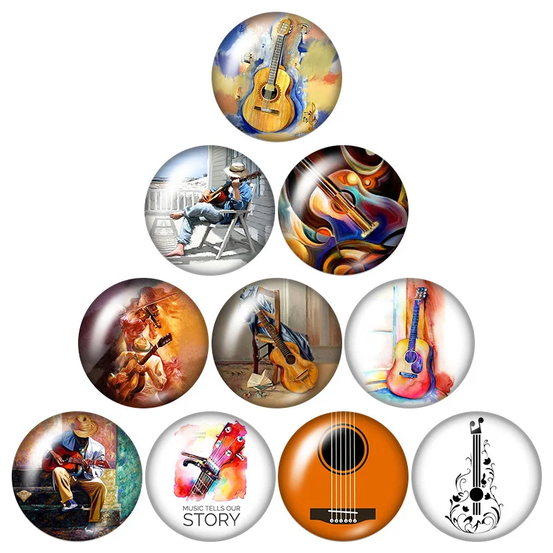 Музыкальная любовь гитара скрипка Музыкальные инструменты 12 мм/16 мм/18 мм/25 мм