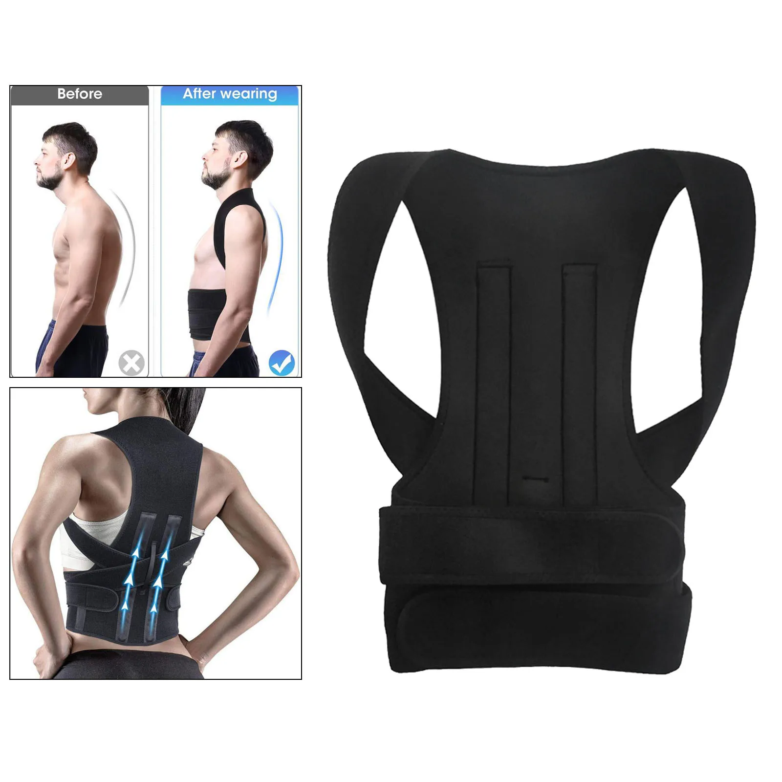 

Breathable Posture Corrector Spine and Back Support for Back Back Brace