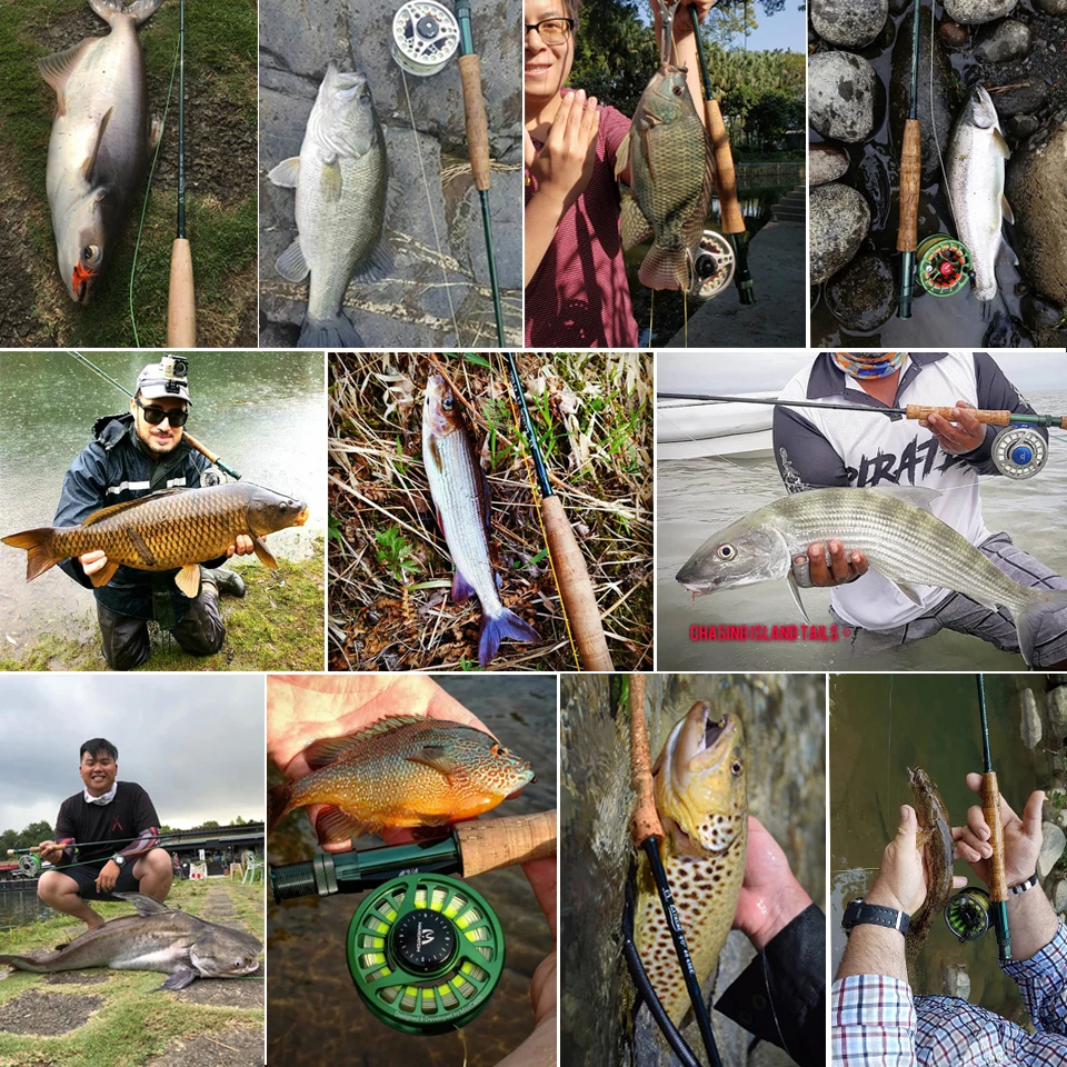 Удочка и Катушка Maximumcatch для ловли нахлыстом комбинированная 8Ɗ &quot/8ƌ&quot/9