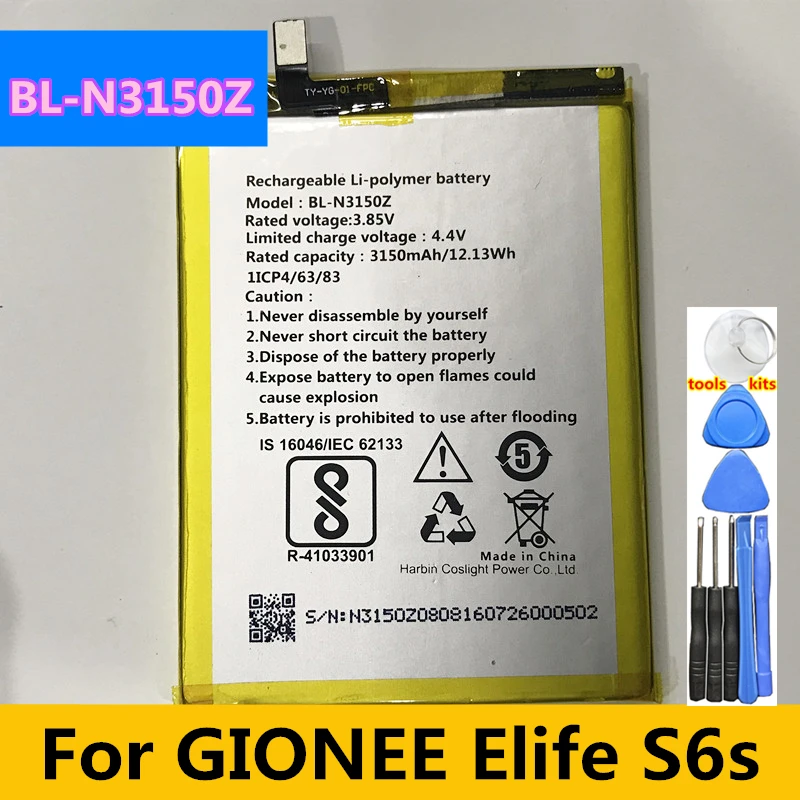 Оригинальный аккумулятор BL-N3150Z для GIONEE Elife S6s 3150 мАч | Мобильные телефоны и