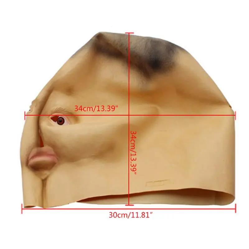 Для хэллоуивечерние маскарадная головка для взрослых реквизит маскарада