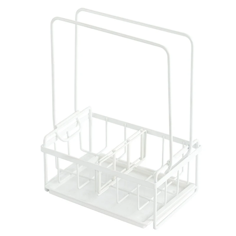 Кухонный держатель для тряпки Полка полотенец с сливной кастрюлей органайзер