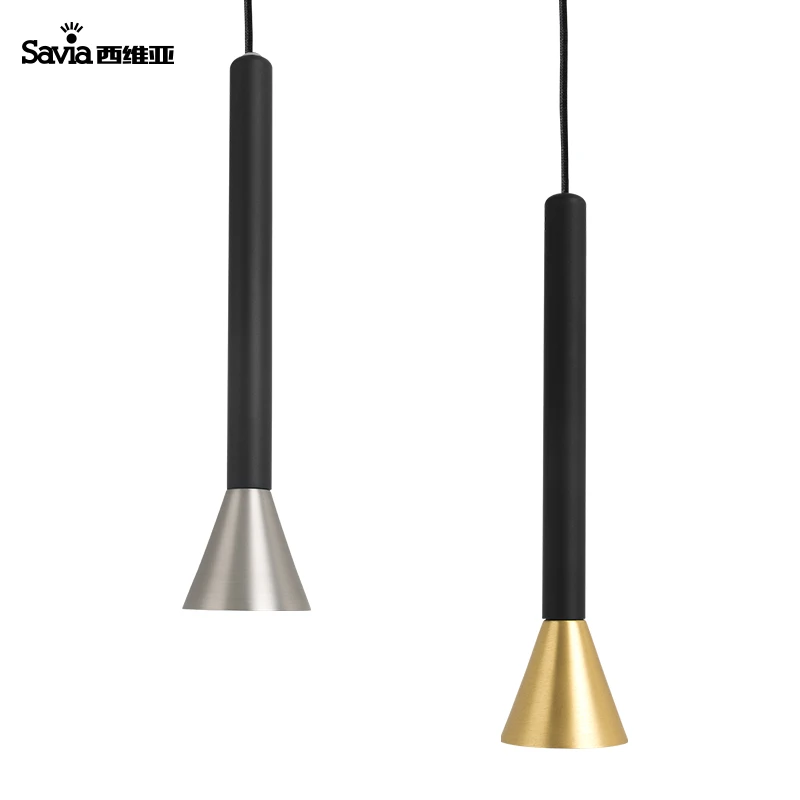 

Indoor Suspension Light Aluminum Copper LED 4W COB Home Decor Ceiling Hanging Pendant Lamp