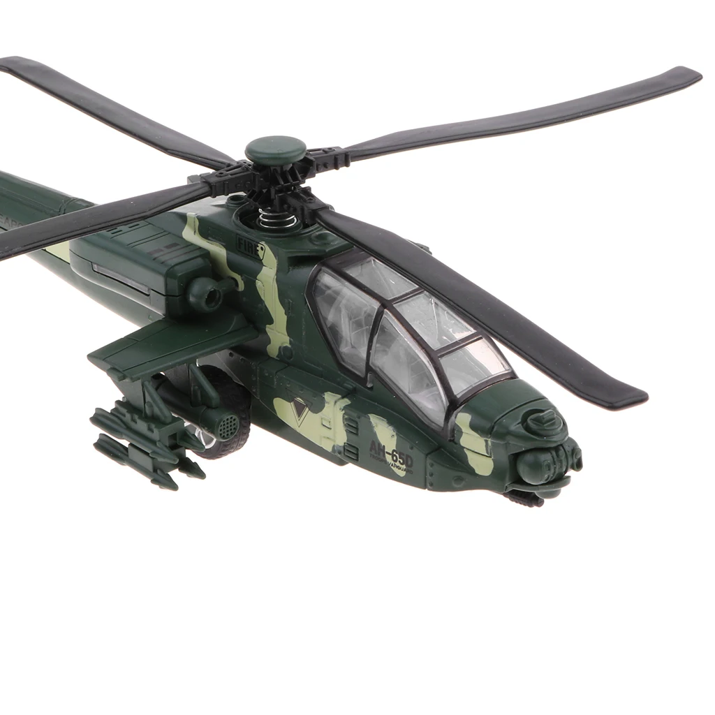 

1/32 Friction Powered Plane Toy for Kids, Chinese Military Attack Helicopter Model Kit - CAIC Z-10