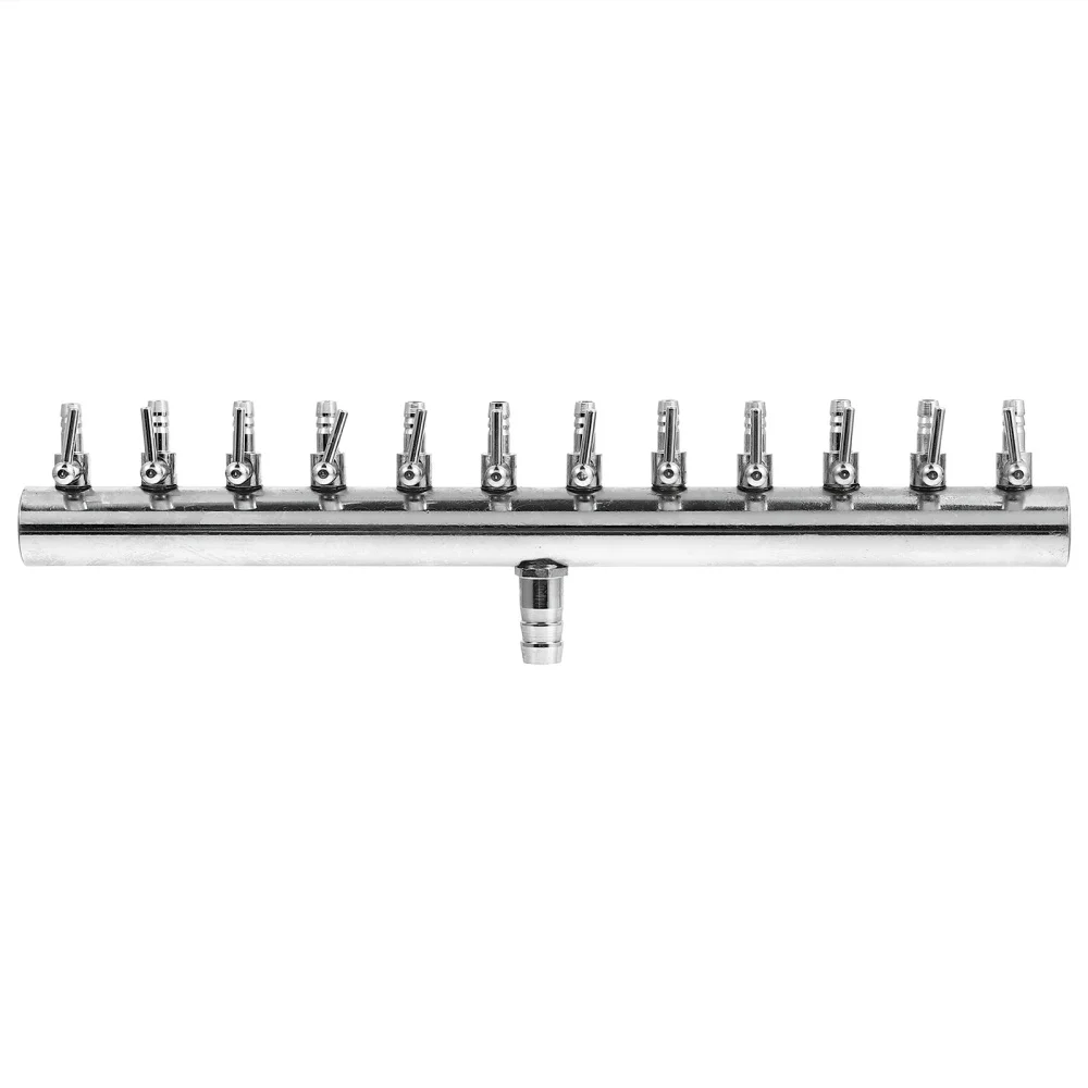 

10-Way Fish Tank Air Flow Splitter Adapter Air Flow Control Lever Distributor