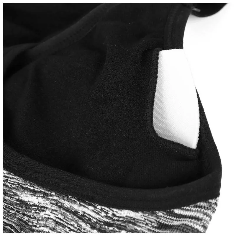 Женский спортивный бюстгальтер для фитнеса Регулируемый Топ без косточек