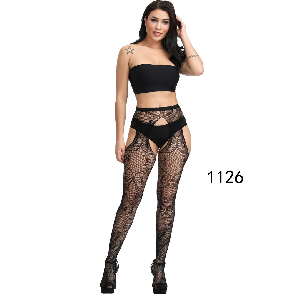 New Arrival Solid Stockings Women Sexy Thigh High Fishnet Nylon Long Socks Sex Belt Standard Over Knee Socks Sexy Lingerie