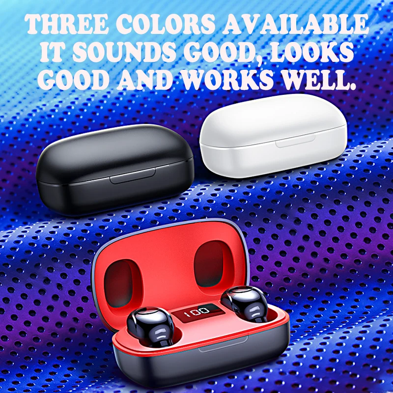 

New Mini Wireless Headphones Swimming Bluetooth5.0 Earphone TWS In-Ear Sports Running Headset Support IOS/Android Phones HD Call