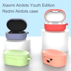Мягкий силиконовый чехол для Mi Airdots Youth Version, защита для наушников Mi Airpods, чехол с защитой от царапин, аксессуары для зарядного бокса Xiaomi