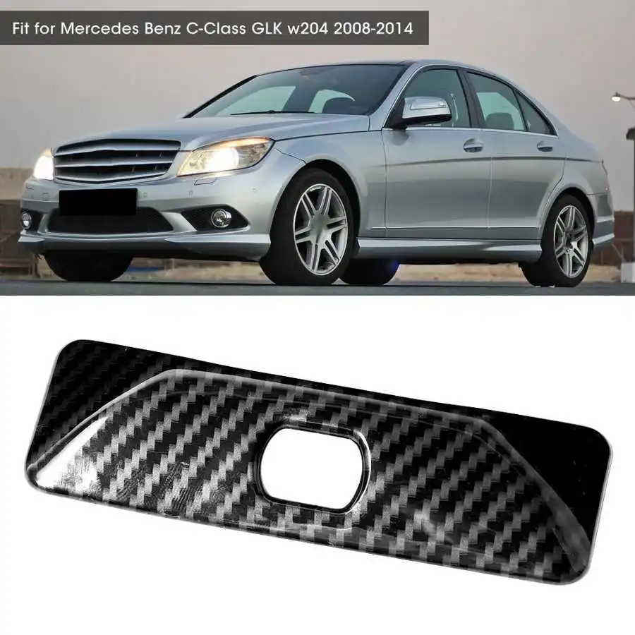 Текстура углеродного волокна электронный ручной тормоз P Кнопка крышка подходит