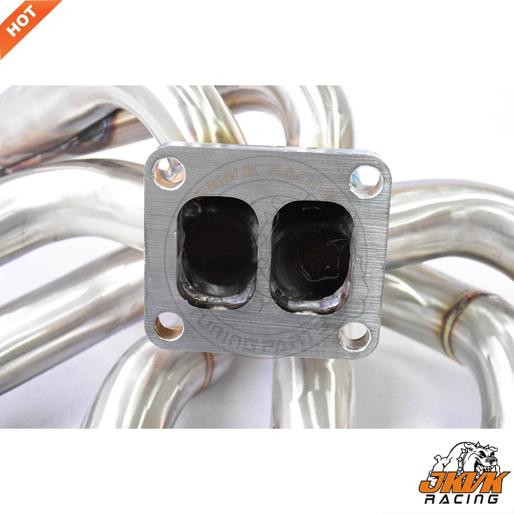 JKVK RACING Skyline RB26 RB26DET равная длина T4 Верхнее Крепление турбо коллектор 85 99|manifold|manifold