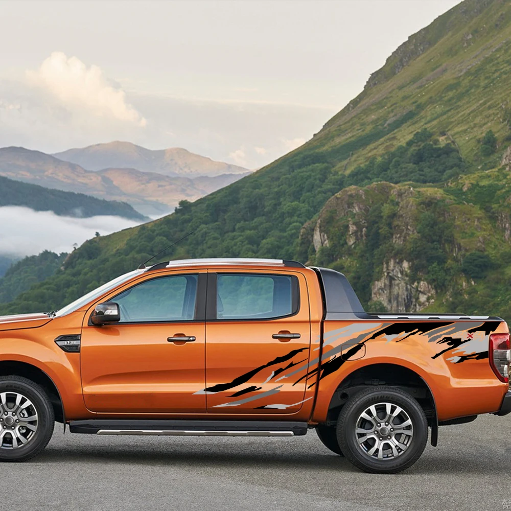 3 шт. автомобильные наклейки для Ford Ranger Raptor Pickup Isuzu Dma Nissan NAVARA Toyota Hilux |