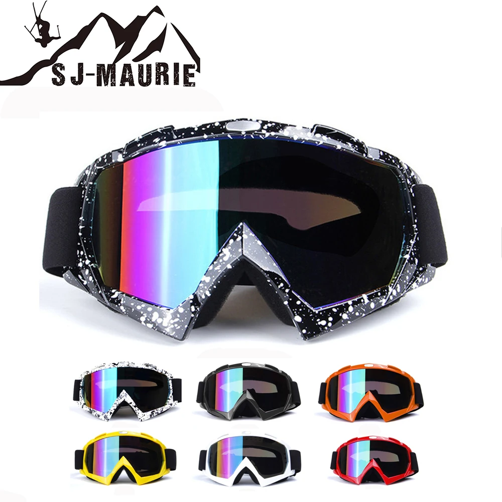 2020 стильные зимние лыжные очки для мотокросса катания на лыжах велосипедные