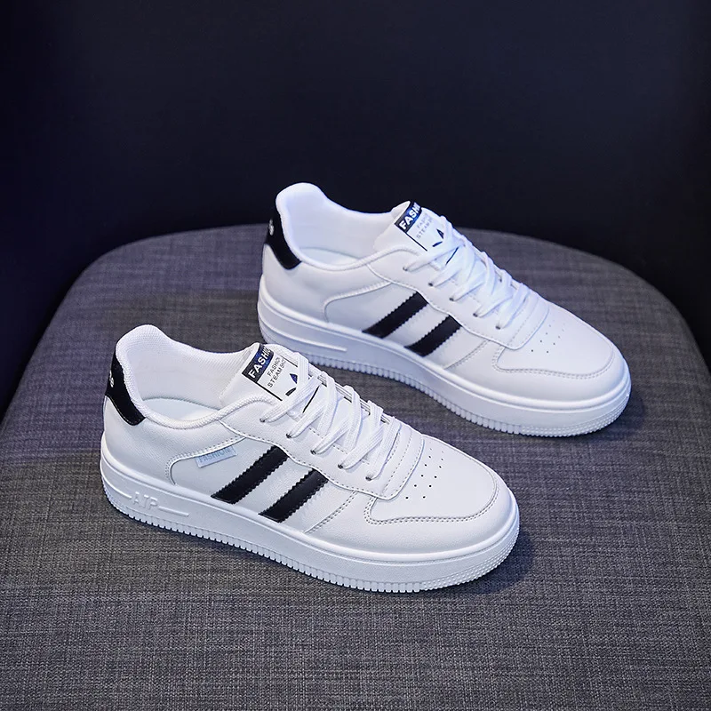 

Little White Shoes Female 2021 Spring New All-match Breathable Thick-soled Korean Sneakers Women's Shoes